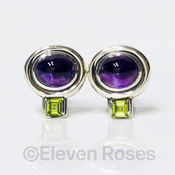 Classic David Yurman Renaissance Drop Earrings - Picture 7 of 8